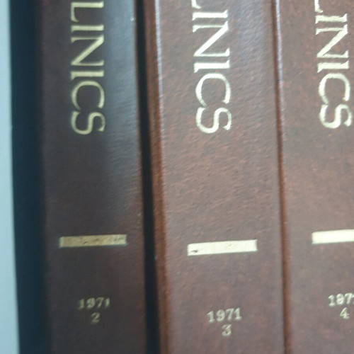 Medical Clinics medical books new, 16 volumes