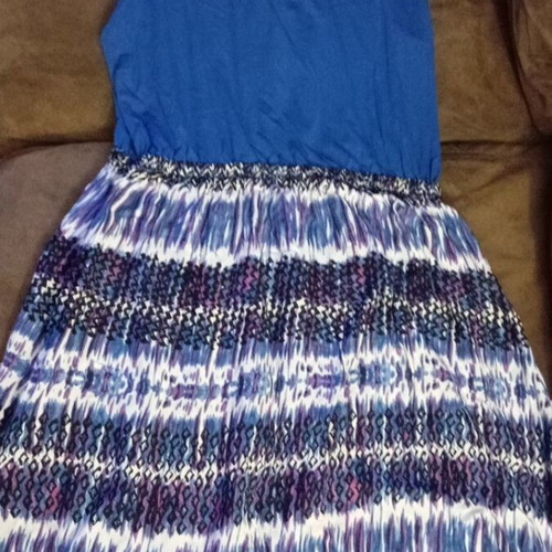 Blue dress size S 36 like new