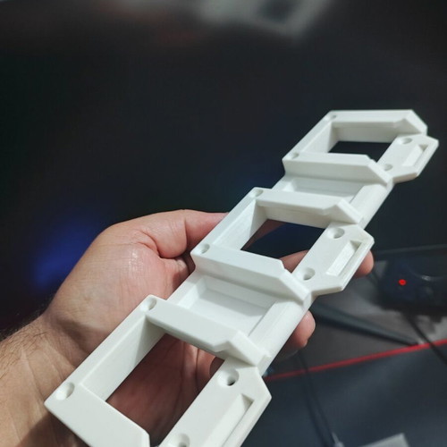 Parkside battery holder for three batteries new, 3D printed
