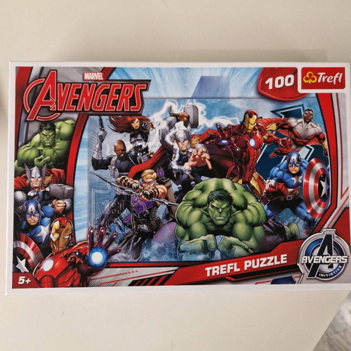 Avengers puzzle 100 pieces like new