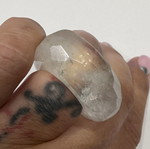 Quartz ring new, 16.22 mm