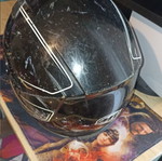 Motorcycle helmet without visor