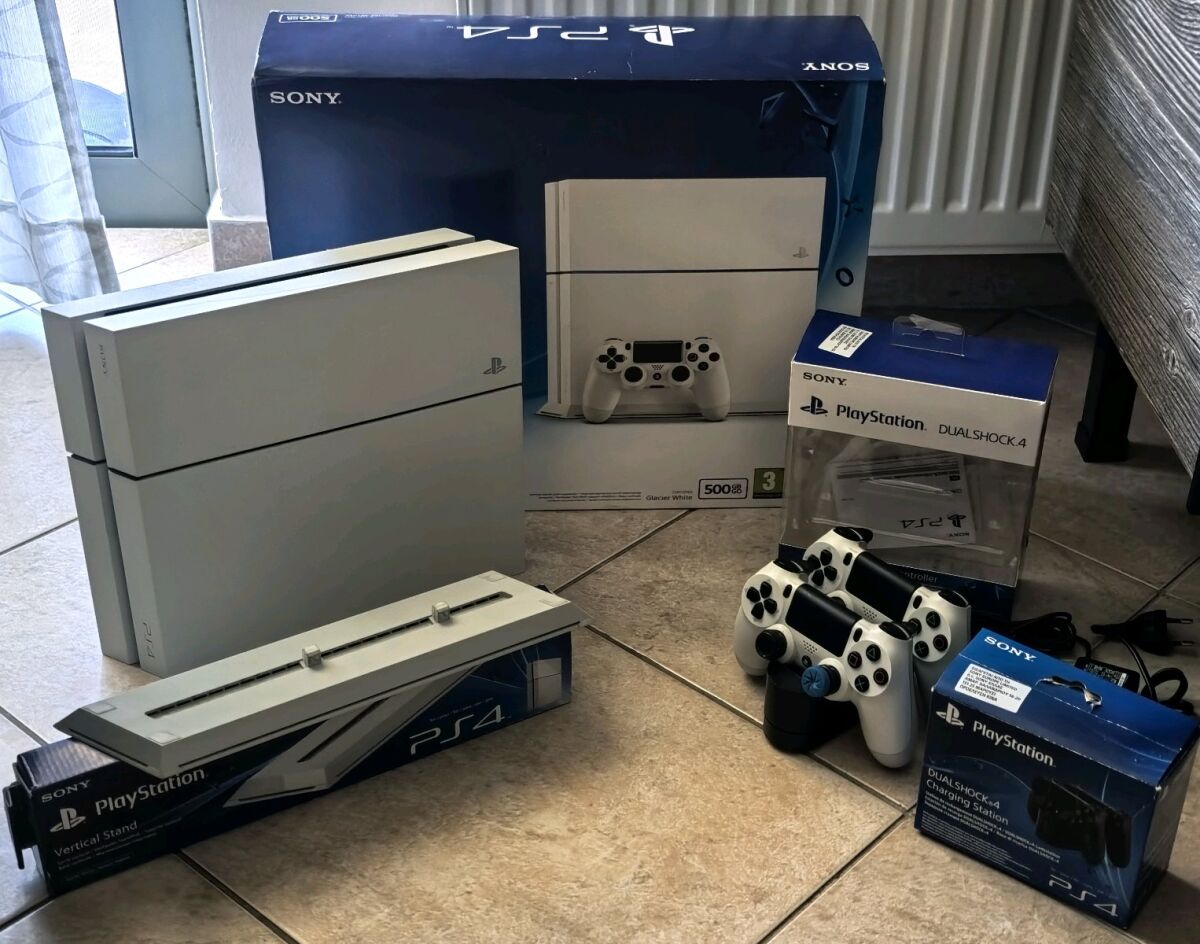 PlayStation 4 Glacier White 500GB like… - € 280,00 - Vendora.cy