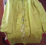 Light green thin coat like new