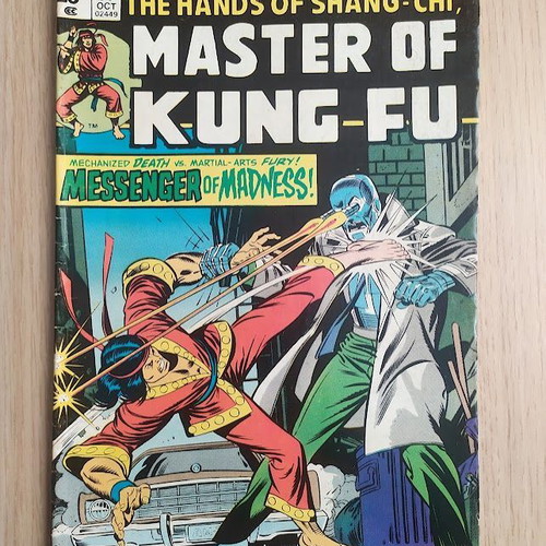 Master of Kung Fu #33 used, Marvel Comics 1975
