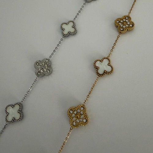 Hand chain new, stainless steel, gold and silver colors