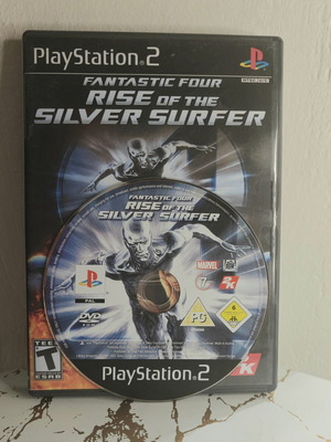 Fantastic Four Rise of the Silver Surfer PS2 game used, disc only