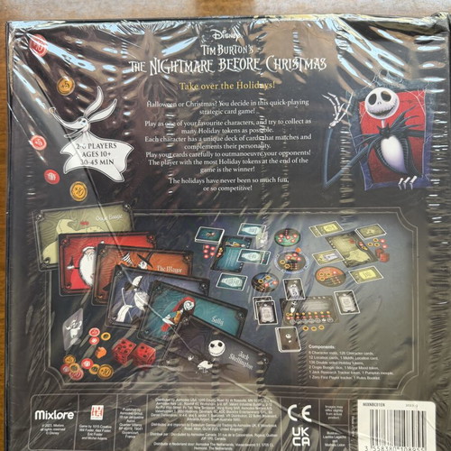 The Nightmare Before Christmas Board Game new, sealed, English