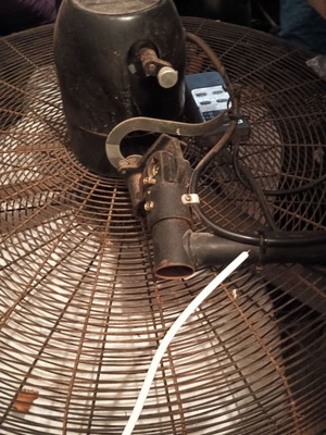 Wall fans used, set of 2, lightly used