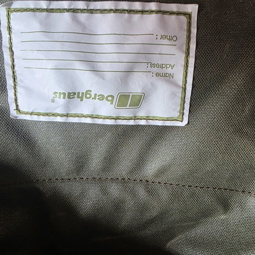 Berghaus Cyclops II Vulcan Backpack 100L like new, military hiking