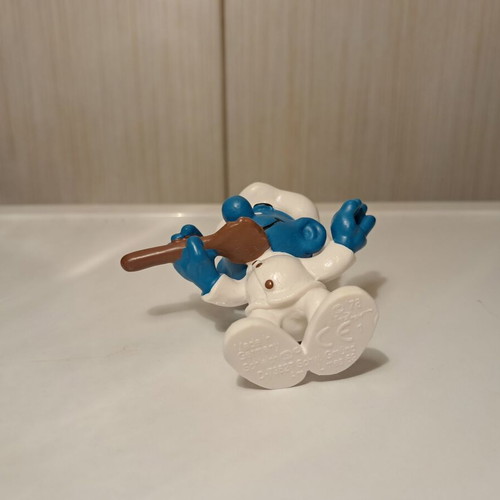 Smurf Schleich Miniature Superman Cook 1978 New