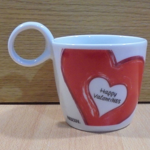 Nescafe Happy Valentines promotional porcelain cup like new with case