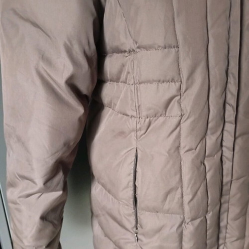 Adco down jacket women's used, brown, size M