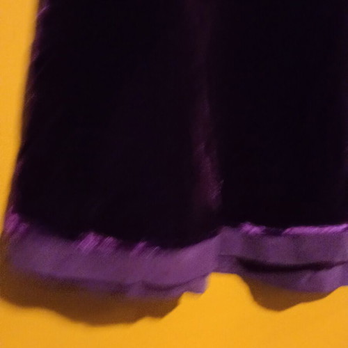 Laura Ashley purple skirt UK 14, viscose and silk