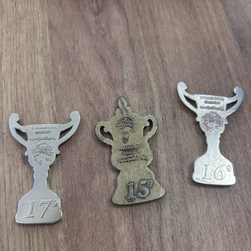Olympiacos collectible trophies used 1958-59 1965-66