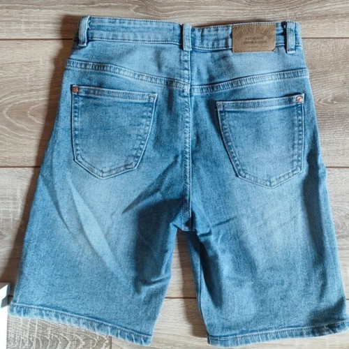 Sinsay denim shorts for boys size 140 cm like new, blue