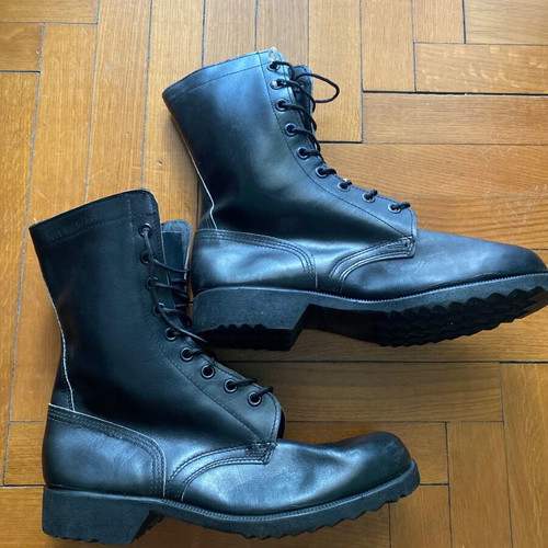 Arvyla E.S. military boots size 44.5 like new, 1975 production