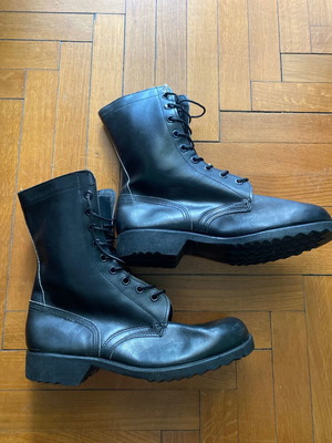 Arvyla E.S. military boots size 44.5 like new, 1975 production