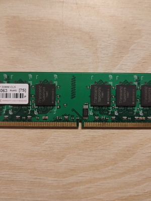 Transcend 2GB DDR2 667MHz PC2-5300 Desktop RAM used