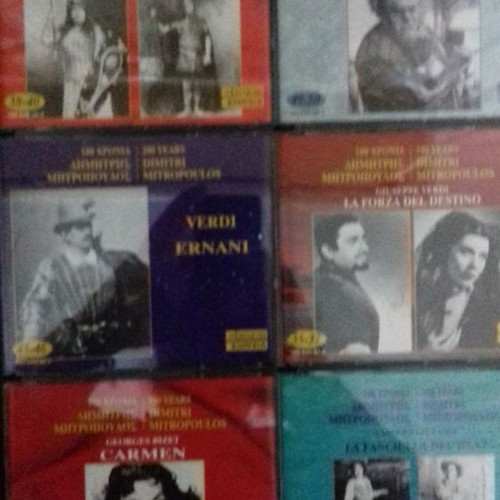 Dimitris Mitropoulos 100 Years CD used, classical music, pack of 12