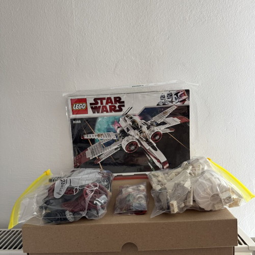 Lego Star Wars ARC-170 Starfighter 8088 used set without box