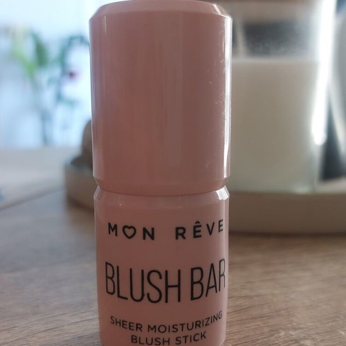 Mon Reve Blush Bar sheer moisturising blush stick used, shade 06