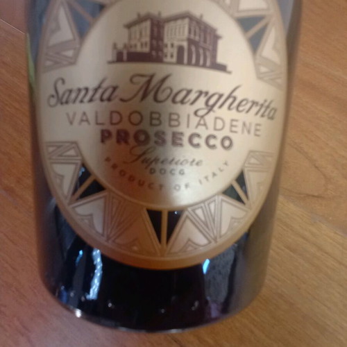 Santa Margherita Valdobbiadene Prosecco Brut like new, 750 ml bottle