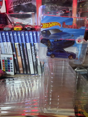 Hot Wheels short card protectors, pack of 5