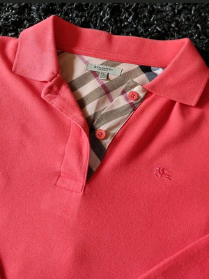 Burberry polo μακρυμάνικο σαν καινούργιο, πορτοκαλί, γυναικείο S-M