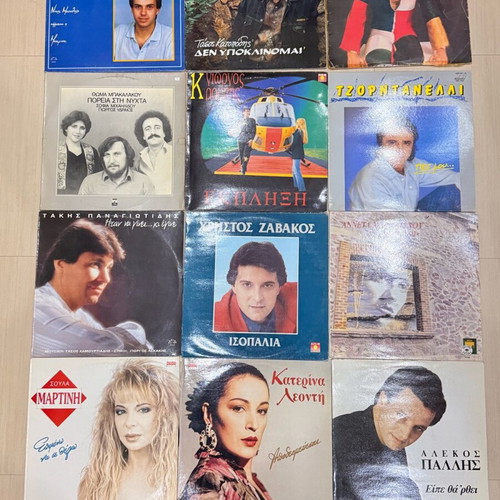 Vinyl records used, price per piece