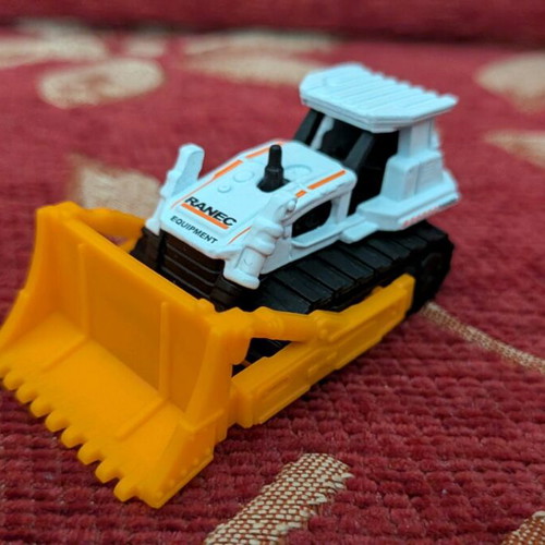 Matchbox Ground Breaker vehicle like new, white, RANEC Construction theme