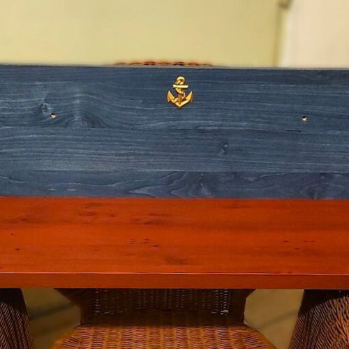 Gautier Cap Horn Marine Bedroom Set like new, headboards and shelf