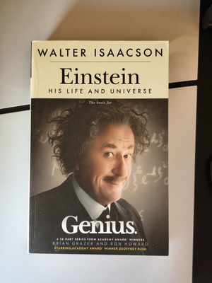 Walter Isaacson Einstein His Life and Universe book used, English