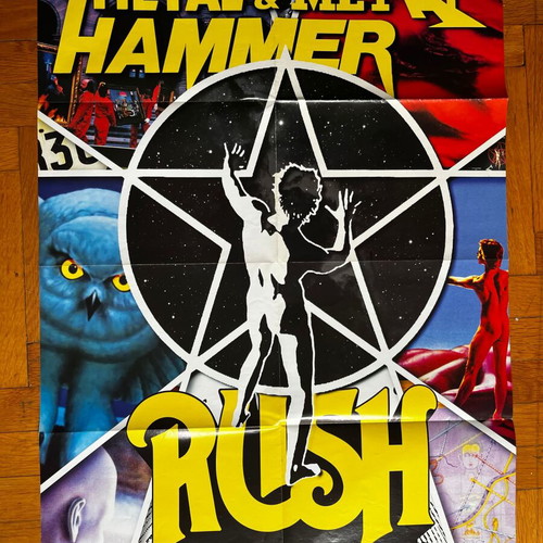 Rotting Christ Rush poster used 55cm x 76cm