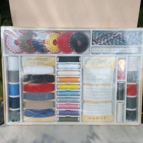 Sewing kit new, complete set with threads and needles