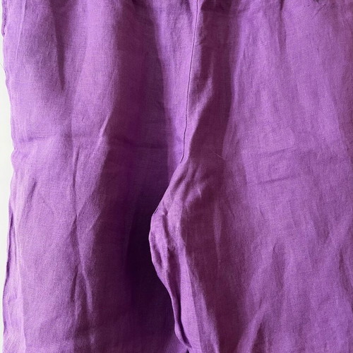 Richmond linen shorts like new, purple, size S