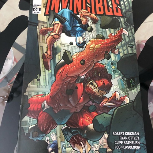 Invincible 68 comic new, 1st Dinosaurus, Kirkman Ottley, rare