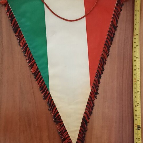 Milan A.C. pennant used, retro, authentic