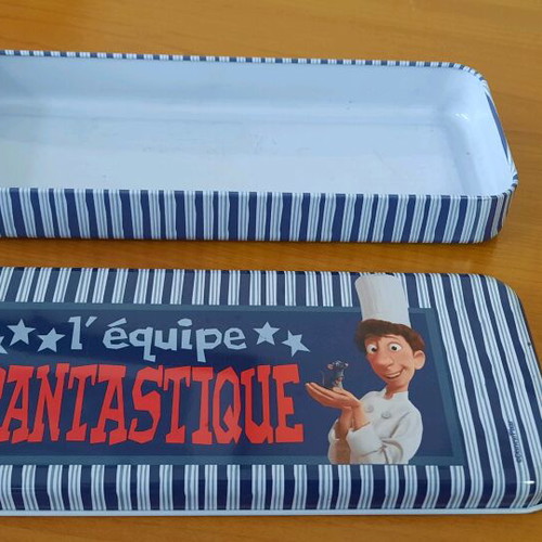Ratatouille l'equipe fantastique collectible iron box new