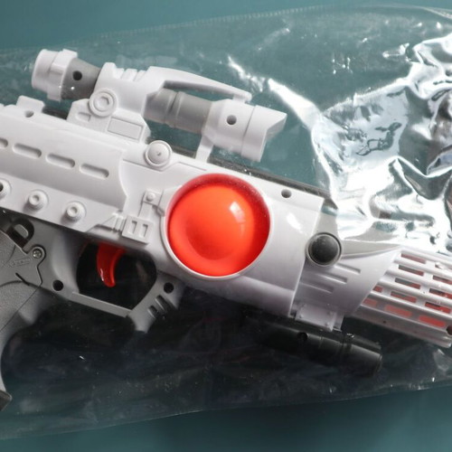 Large plastic toy gun new