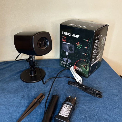Eurolamp Laser Projector IP44 Red Green New with Box