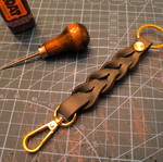 HANDMADE LEATHER KEYCHAIN