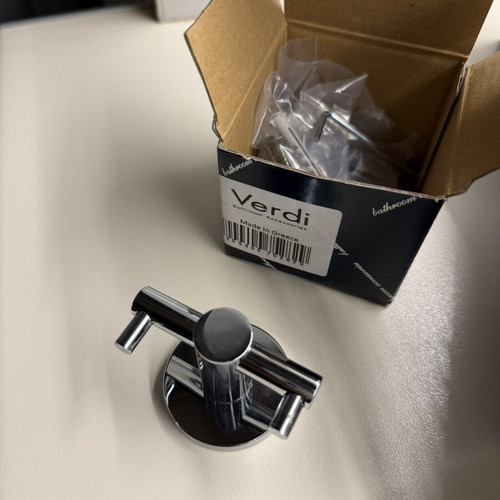 Verdi Sigma bathroom accessory set new, chrome finish