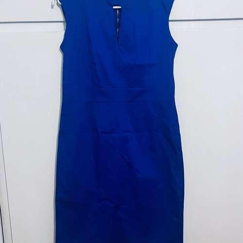 Anonima blue midi dress size Large like new