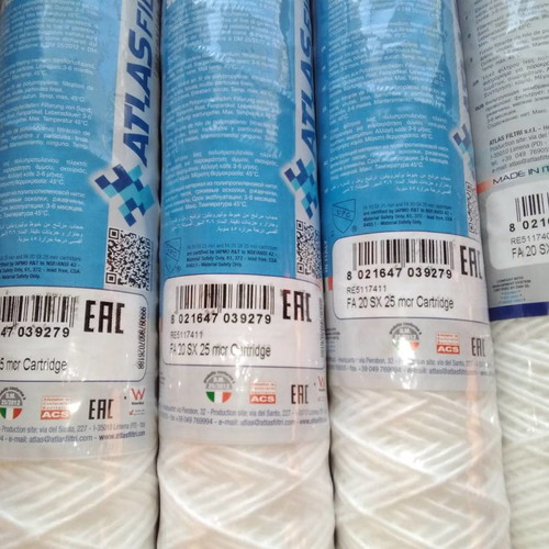 Atlas Filtri FA 20 SX 25 mcr water filters new, pack of 5