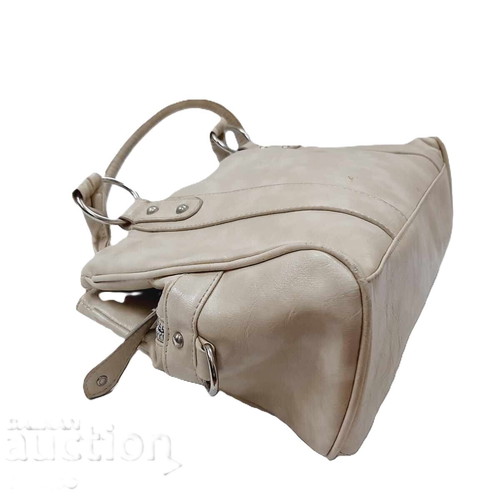 Women's beige handbag like new