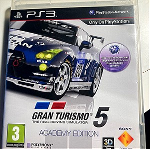 Gran Turismo 5 Academy Edition για PS3