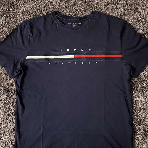 Tommy Hilfiger T-shirt new, dark blue, size L