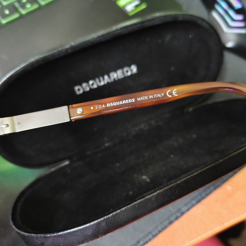 Dsquared2 Myopia Glasses Like New, Brown, 4.5 & 4.75 Diopters