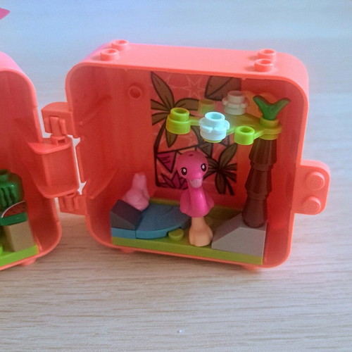 Lego Friends Olivia's Flamingo Cube like new